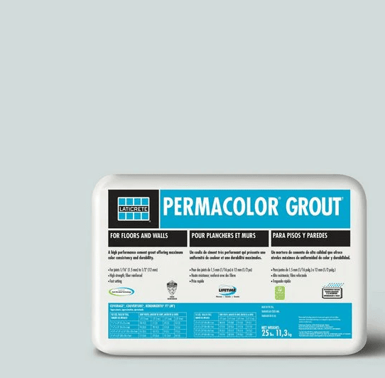 LATICRETE - PERMACOLOR GROUT SILVER SHADOW 88 - 8LB LATICRETE - PERMACOLOR GROUT SILVER SHADOW 88 - 8LB