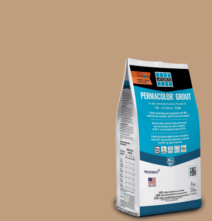 LATICRETE - PERMACOLOR GROUT TOASTED ALMOND 52 - 8LB LATICRETE - PERMACOLOR GROUT TOASTED ALMOND 52 - 8LB