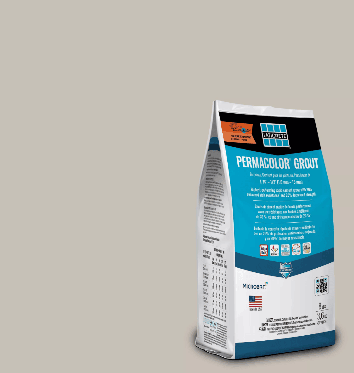 LATICRETE - PERMACOLOR GROUT LIGHT PEWTER 90 - 8LB LATICRETE - PERMACOLOR GROUT LIGHT PEWTER 90 - 8LB